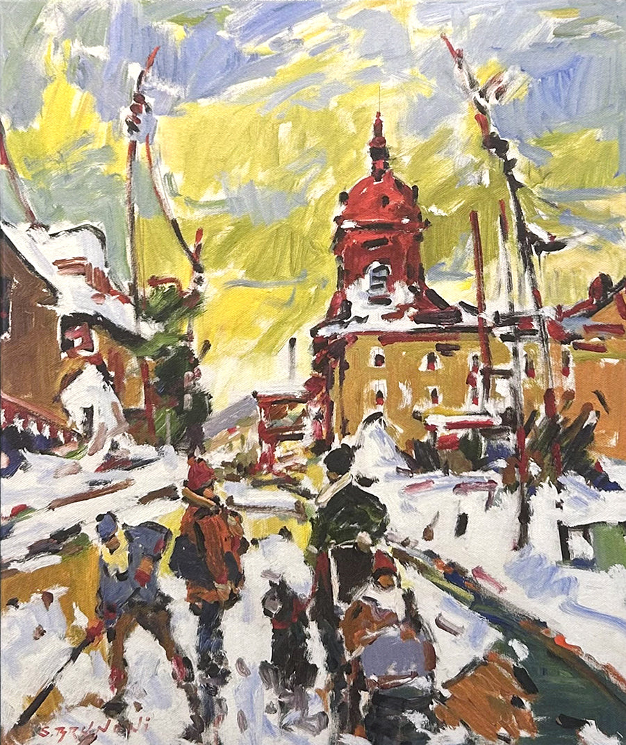 Serge Brunoni, Baie-Saint-Paul encadré