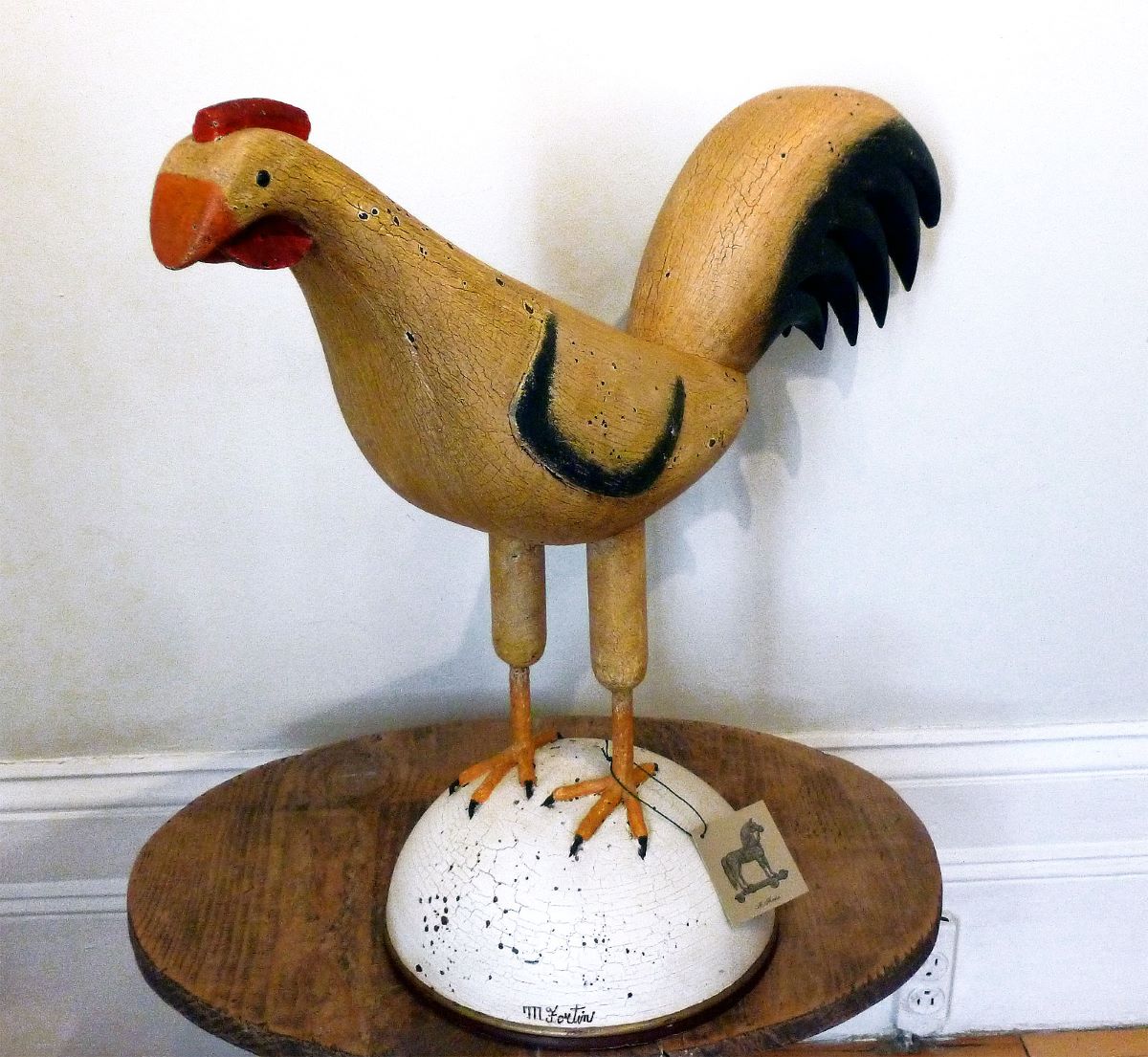 Michel Fortin, Coq rustique