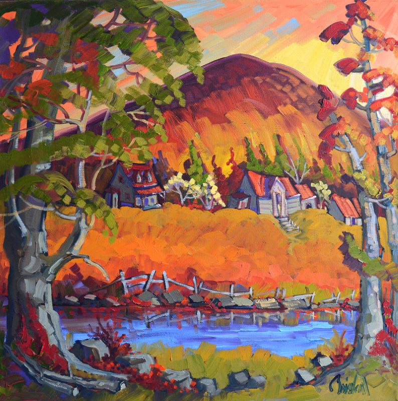 Normand Boisvert, Autumn at the River