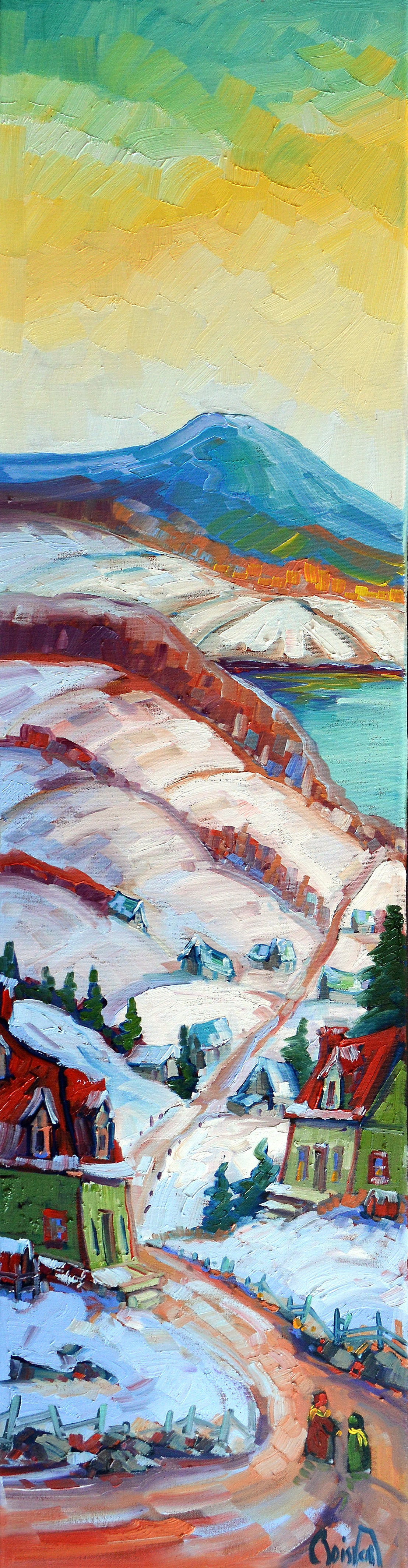 Normand Boisvert, Normand Boisvert Walk on the Charlevoix road