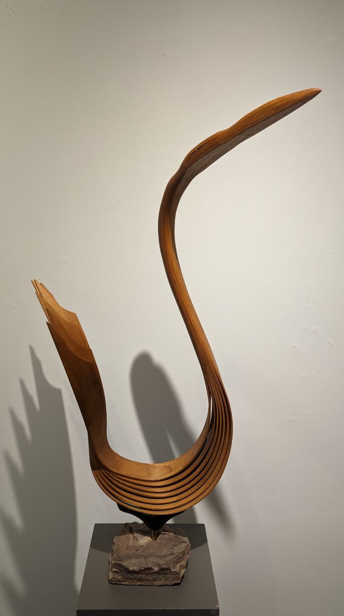 Eric Tardif, Héron aux aguets - Cerisier