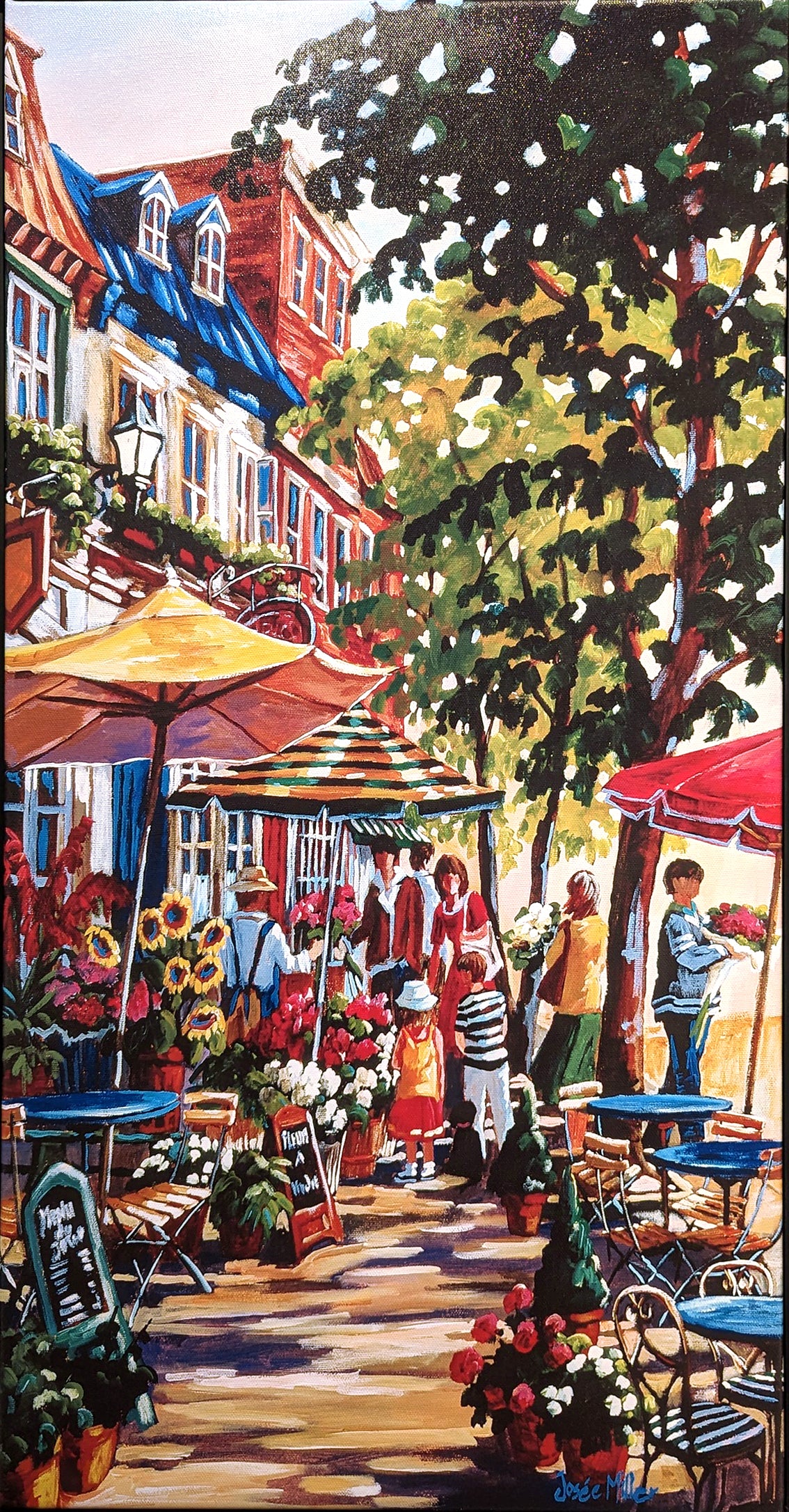 Josée Miller, Les bouquets