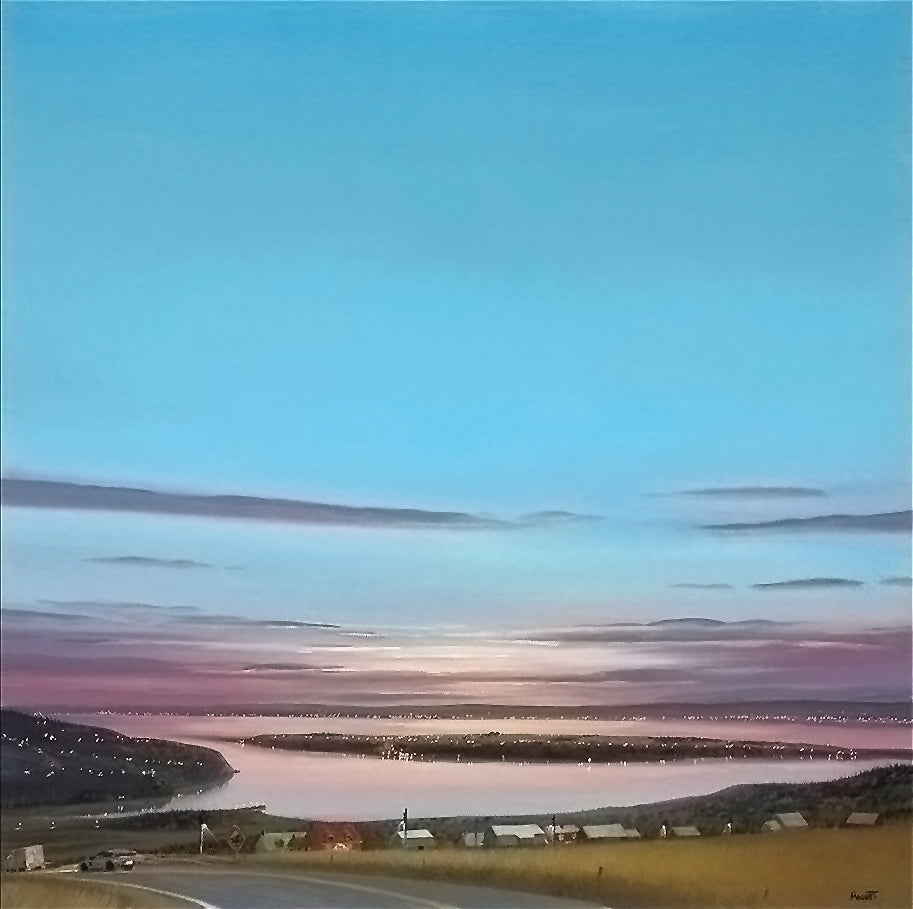 Guy Paquet, On rentre à Baie-Saint-Paul au petit matin