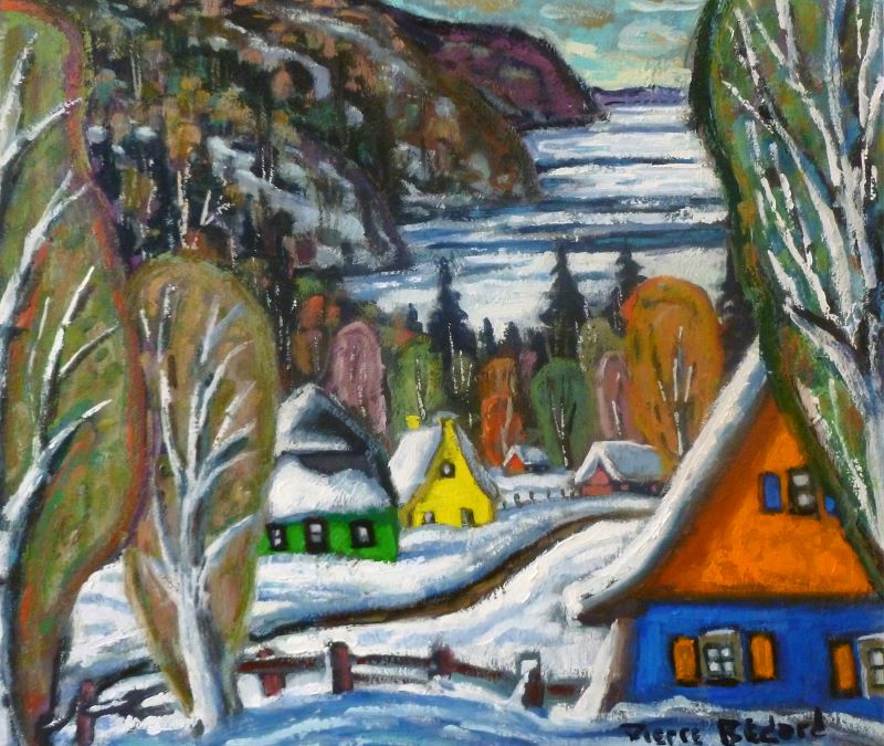 Pierre Bédard, It snowed in Charlevoix