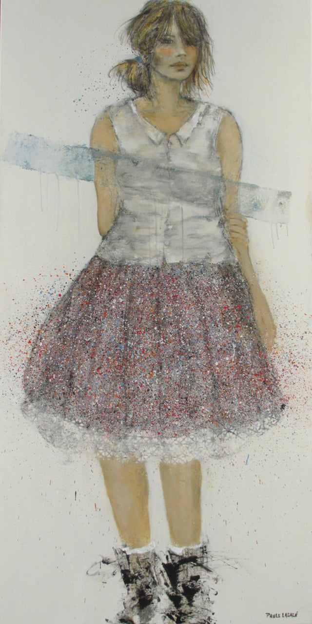 Paule Lagacé, La tête en bleue