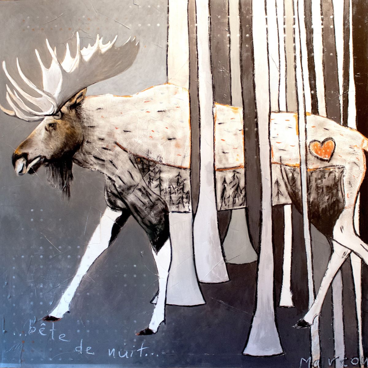 Gilles Marcou, Bête de nuit...