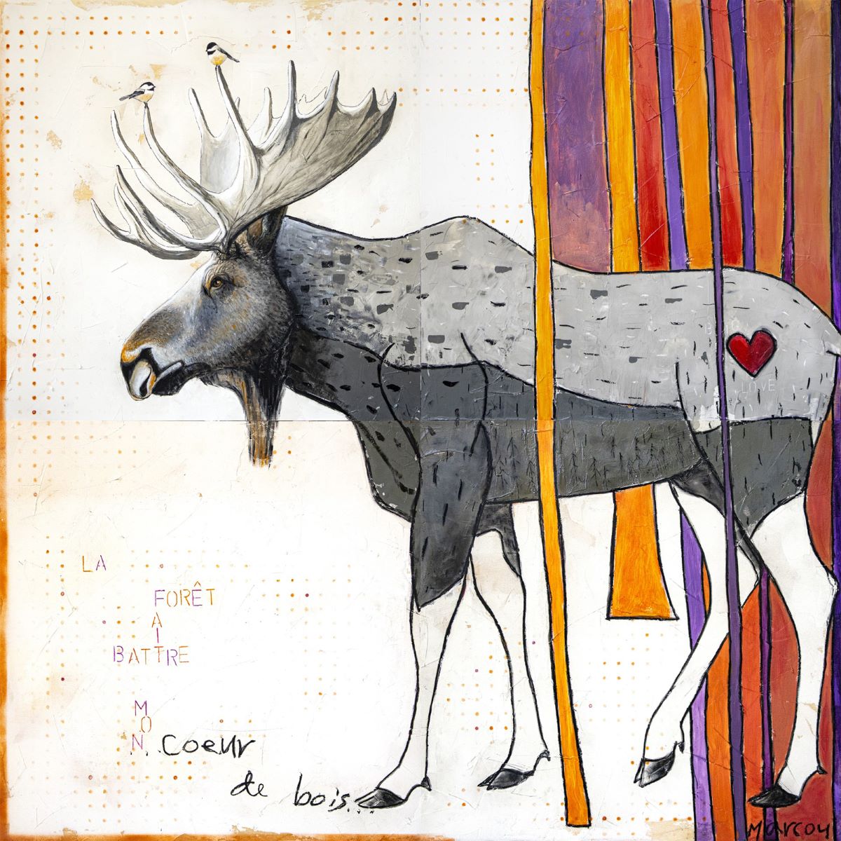 Gilles Marcou, La forêt fait battre mon coeur de bois...