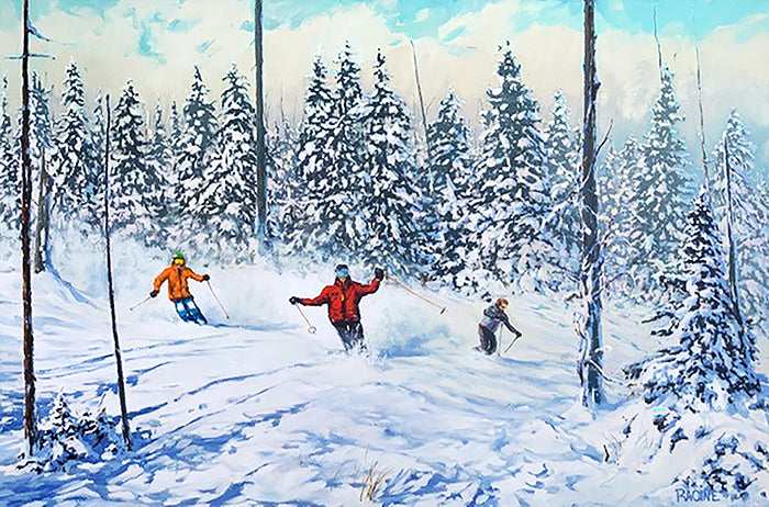 Jean-Francois Racine, Un samedi en famille