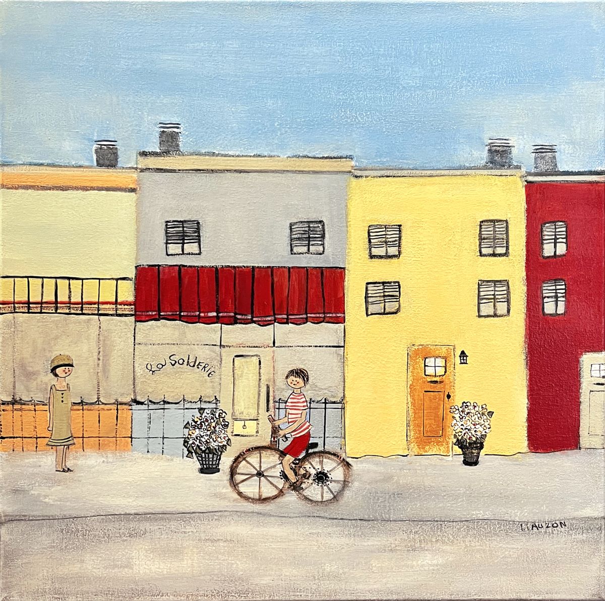 Louise Lauzon, La solderie