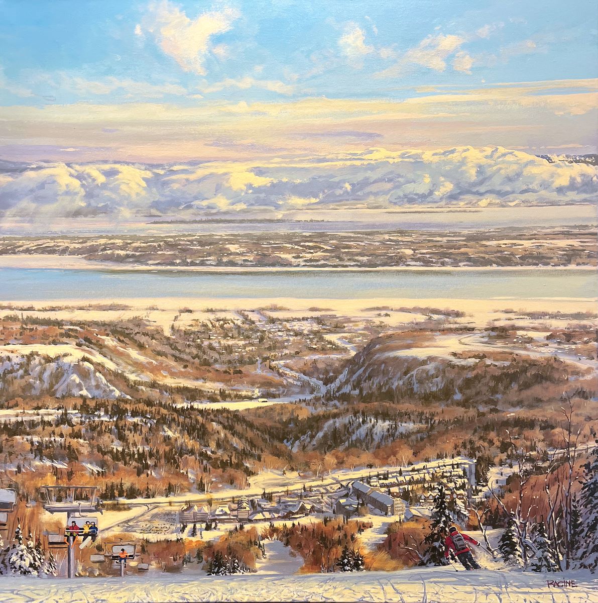 Jean-Francois Racine, La rencontre