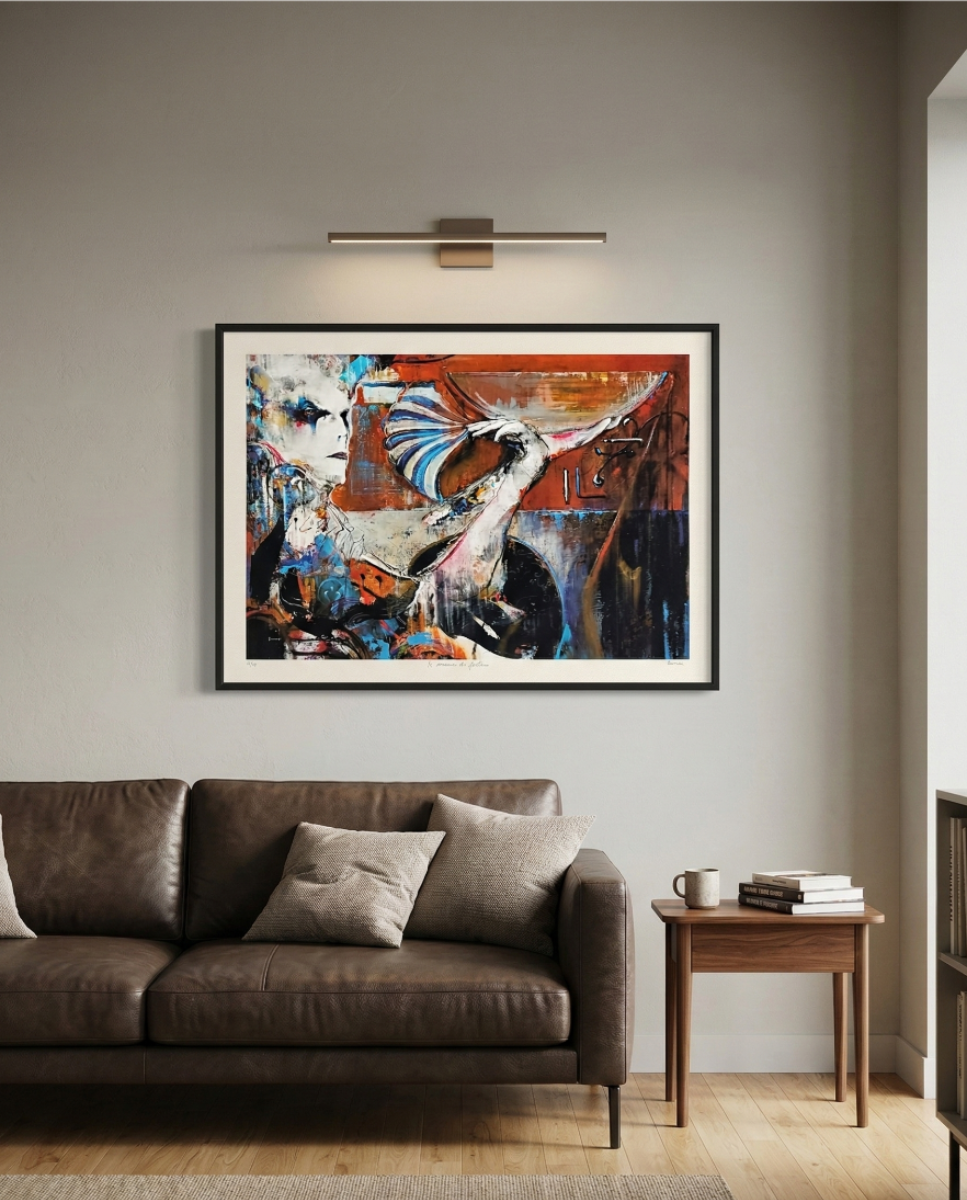 Dominic Besner, Le verseur de fortune - encadré Tirage limité