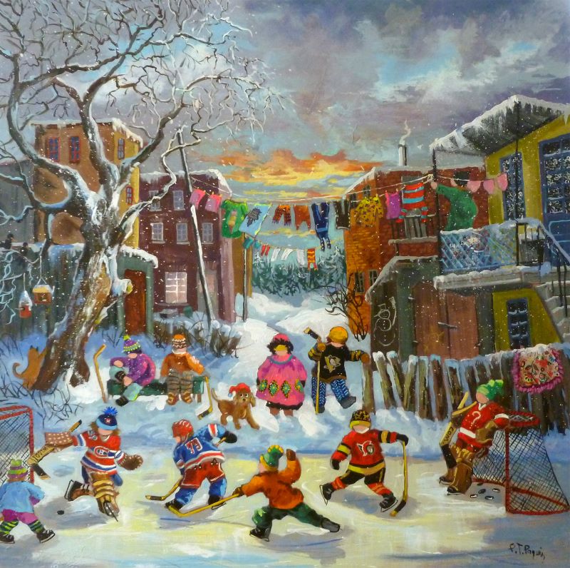 Pauline Paquin, In winter the days are short