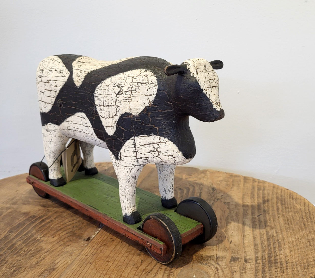 Michel Fortin, The Cow, Wood