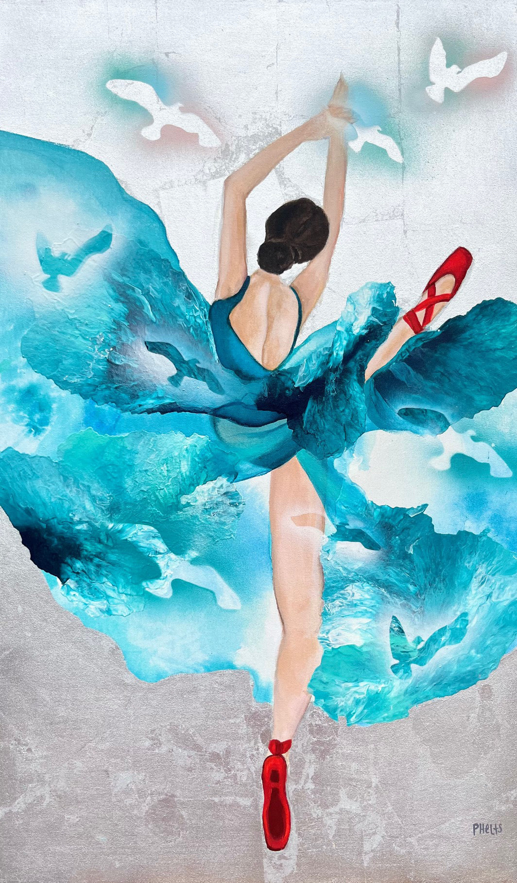 Alejandra Phelts, Danser avec ma robe de mer