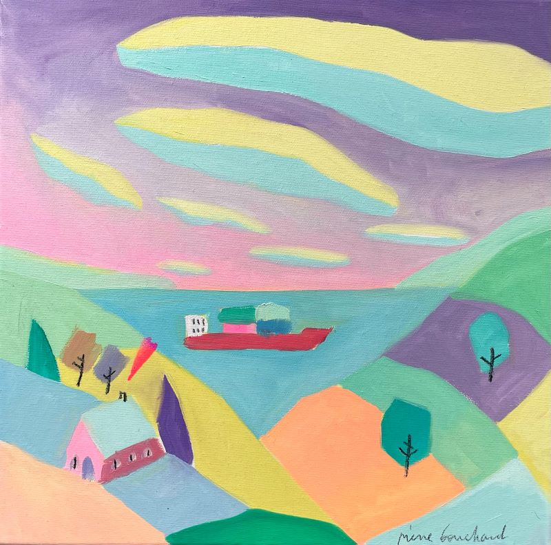Pierre Bouchard, Pierre Bouchard The Pink House