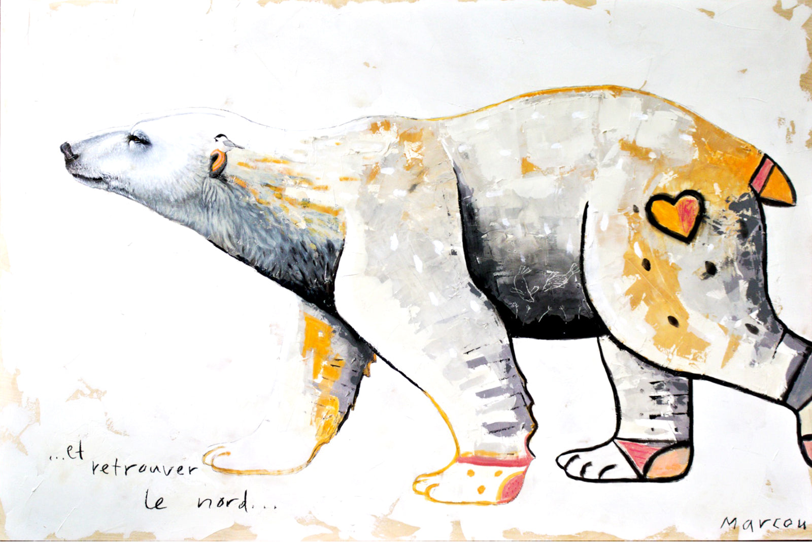 Gilles Marcou, ...Et retrouver le nord...
