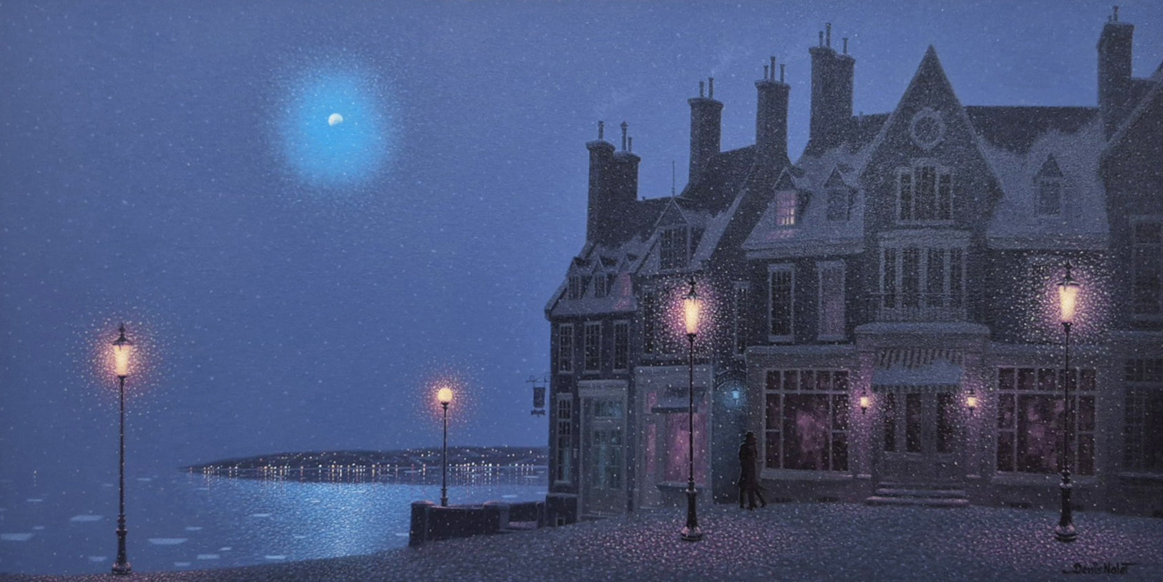 Denis Nolet, Un extra de bleu