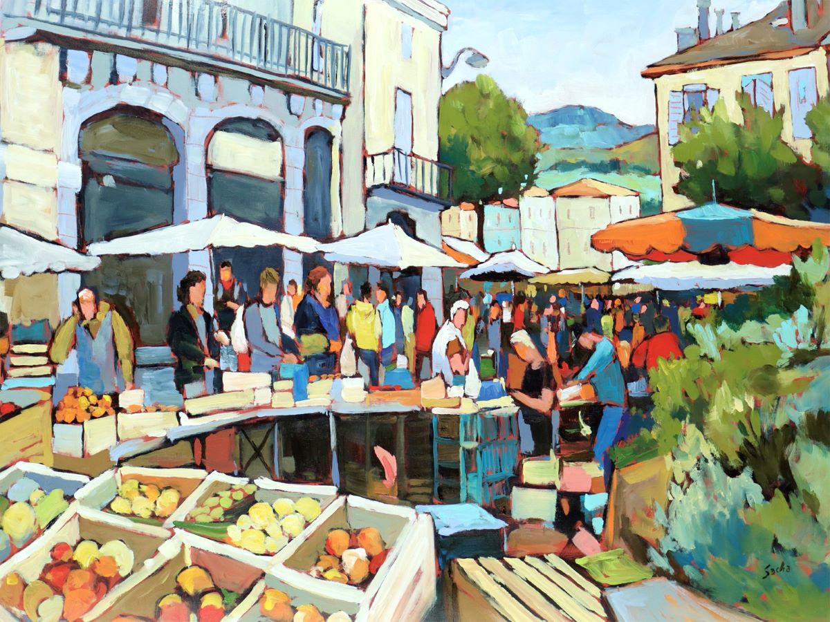 Sacha, Marché Saint-Girons