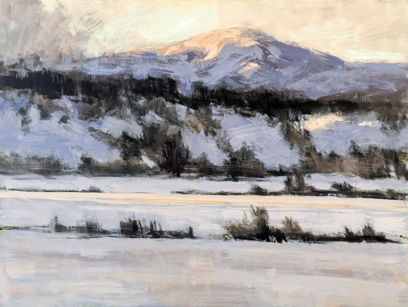 Robert P.Roy, Sous la neige Mont-Ste-Anne
