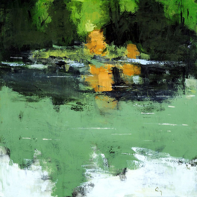 Robert P.Roy, Reflets sur l’étang