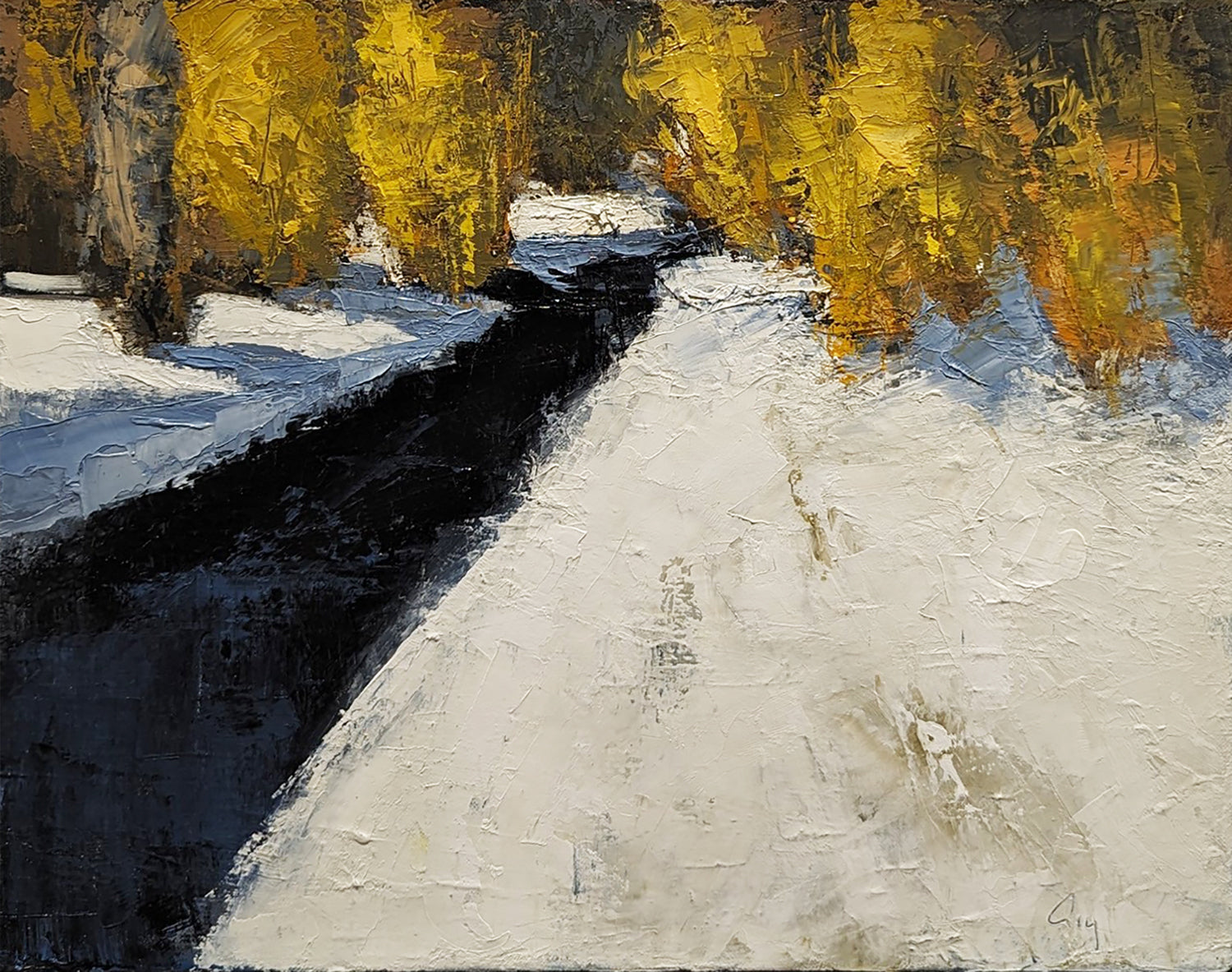 Robert P.Roy, Le long du ruisseau