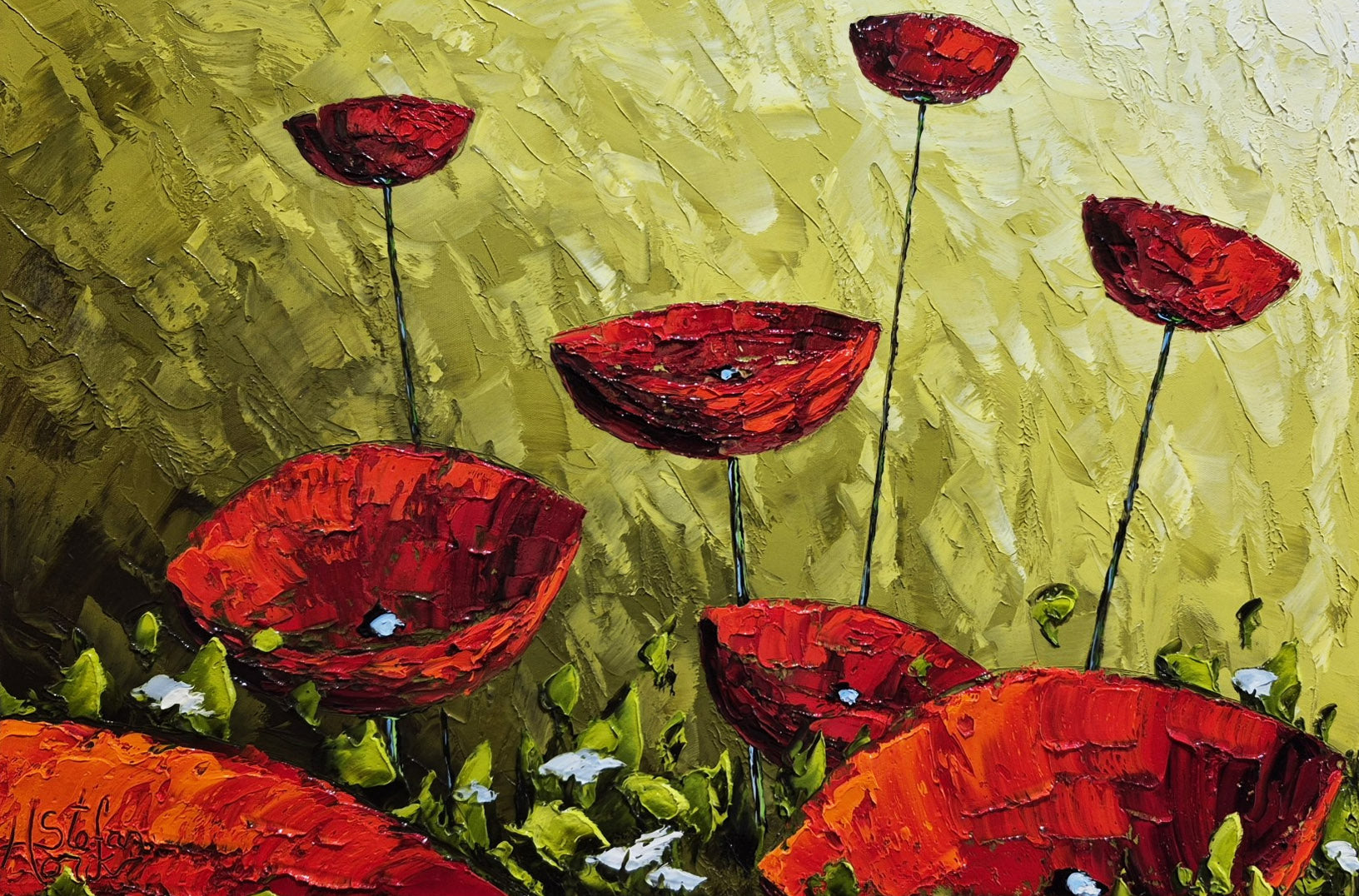 Stefan Horik, Fleurs au printemps