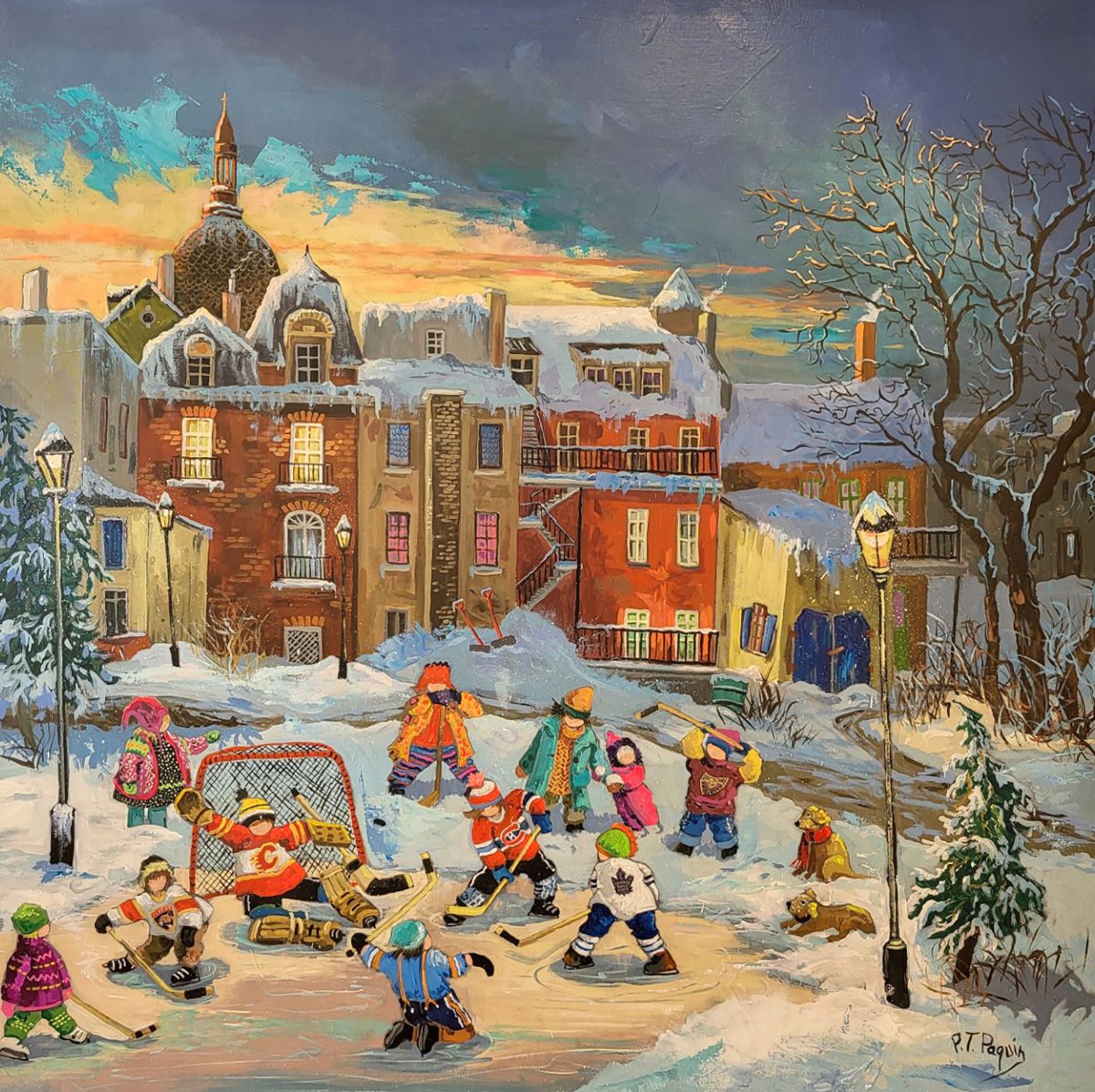 Pauline Paquin, On a beautiful winter evening