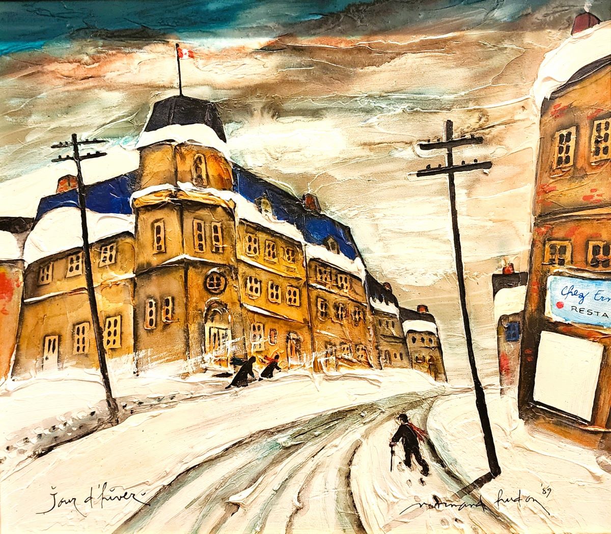 Normand Hudon, Jour d’hiver