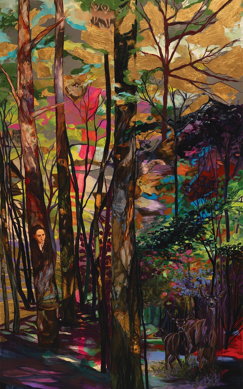 Annabelle Marquis, A l’ombre des secrets, les chasseurs de vérité-Reproduction sur plexiglas