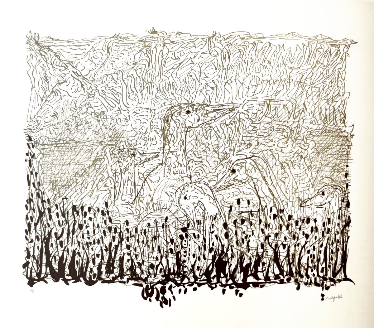 Jean-Paul Riopelle, Le Guêt, 1981 (6/75)