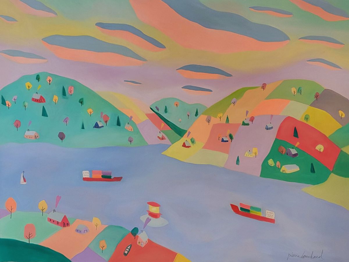 Pierre Bouchard, Le phare à Pedneault