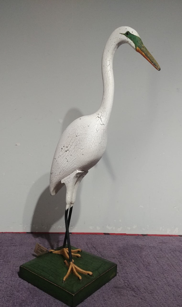 Michel Fortin, Aigrette blanche, Bois