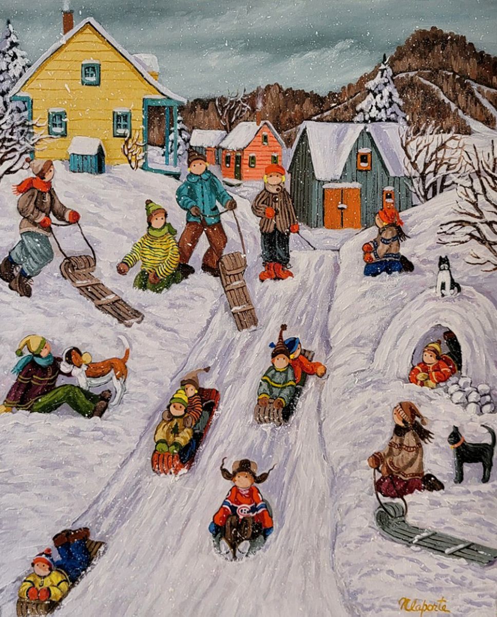 Nicole Laporte, Ça glisse