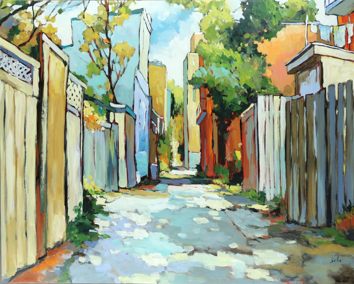 Sacha, Grande ruelle à l’orée de l’automne