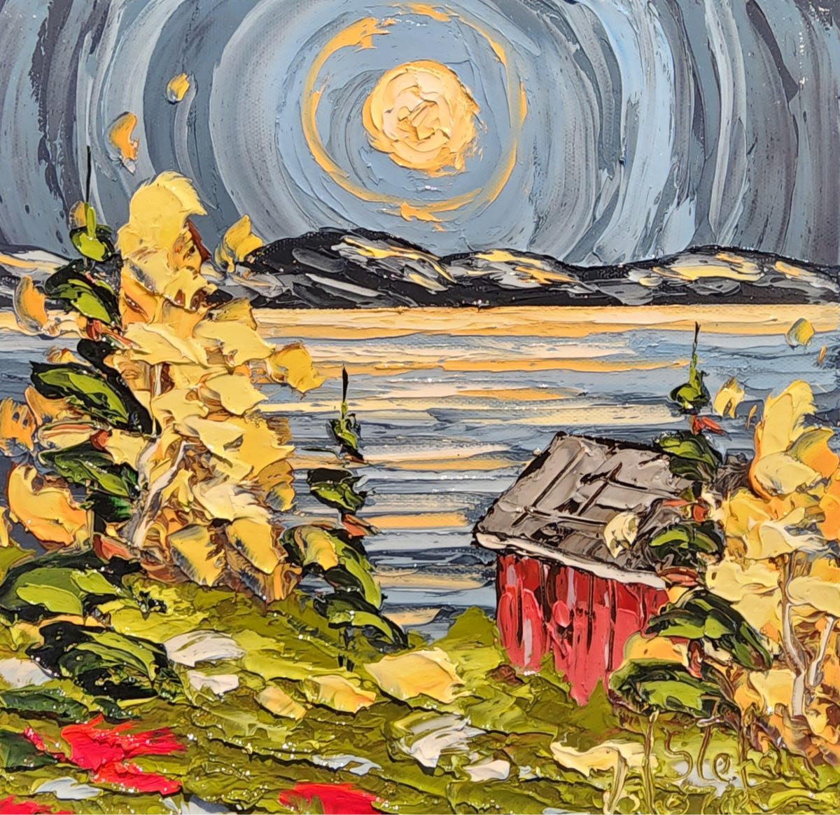 Stefan Horik, Vue sur le fleuvre