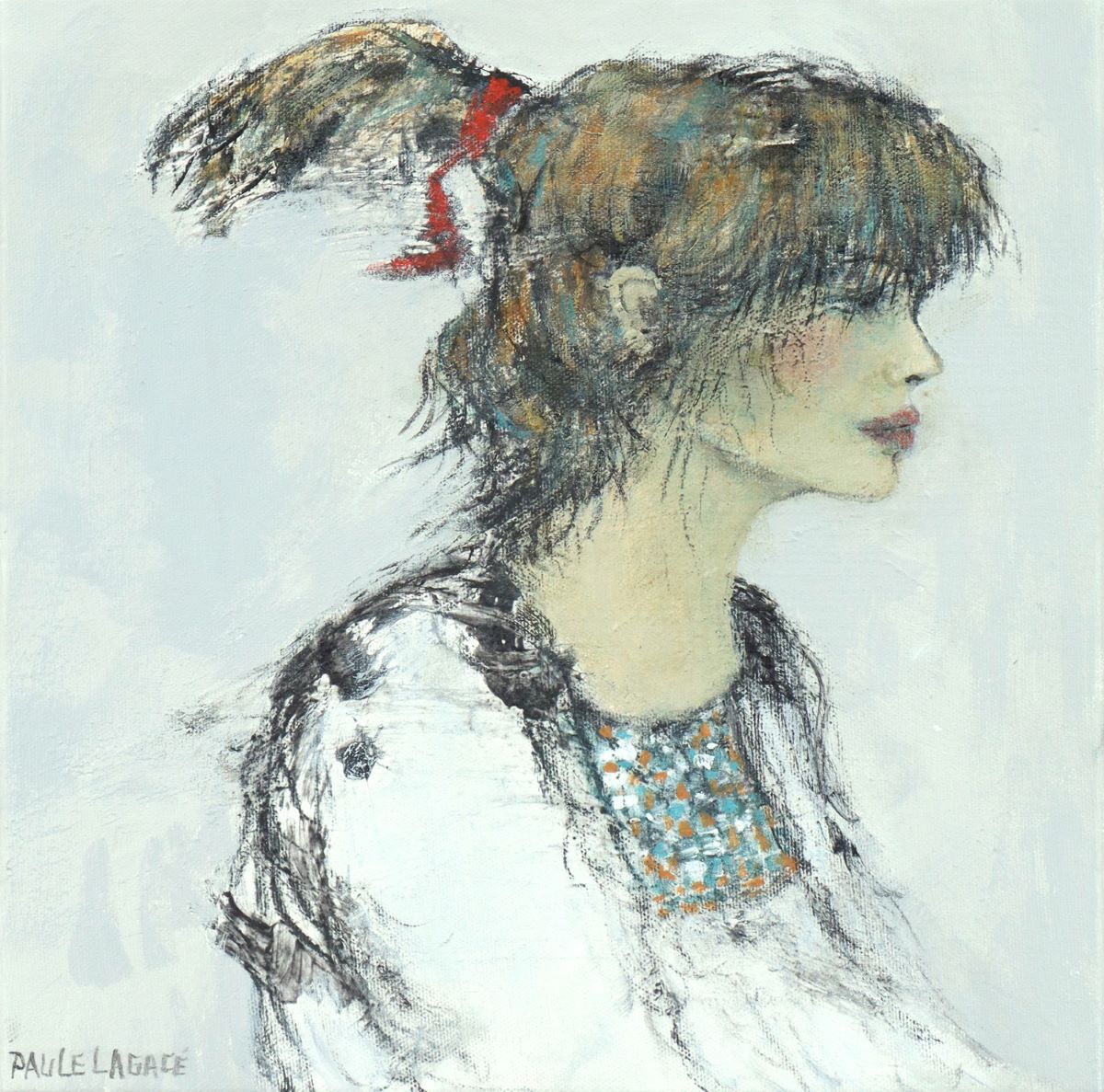 Paule Lagacé, Sa robe blanche