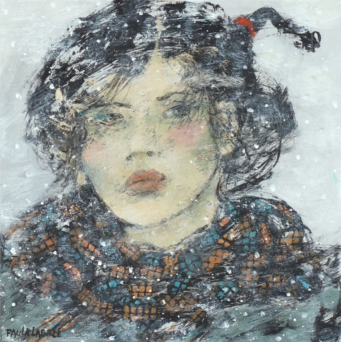 Paule Lagacé, Paule Lagacé Son foulard en carreaux