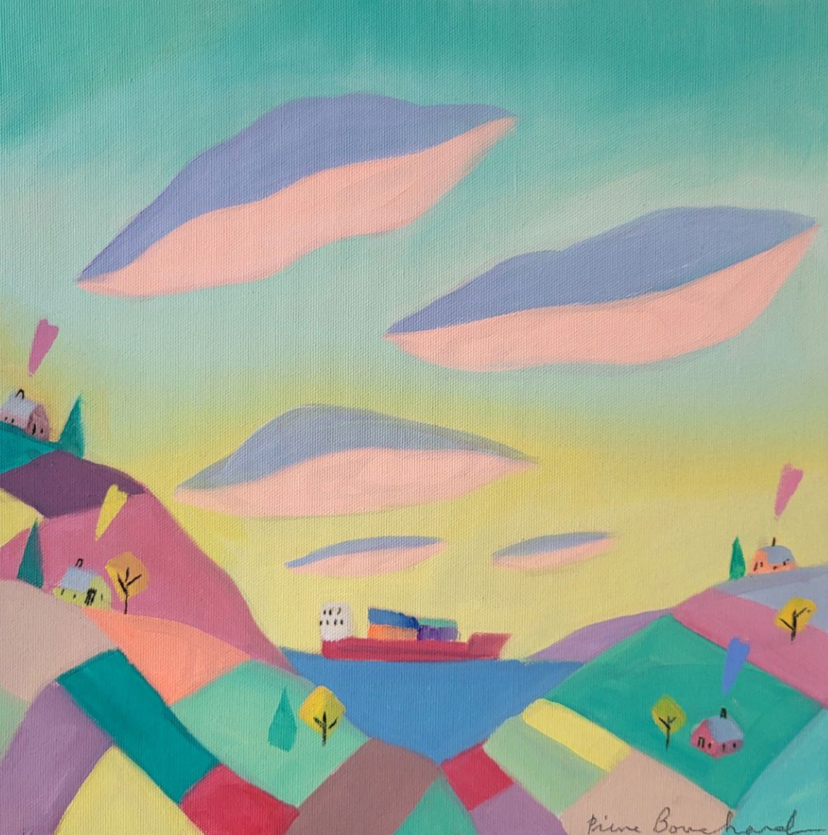 Pierre Bouchard, Belle vue