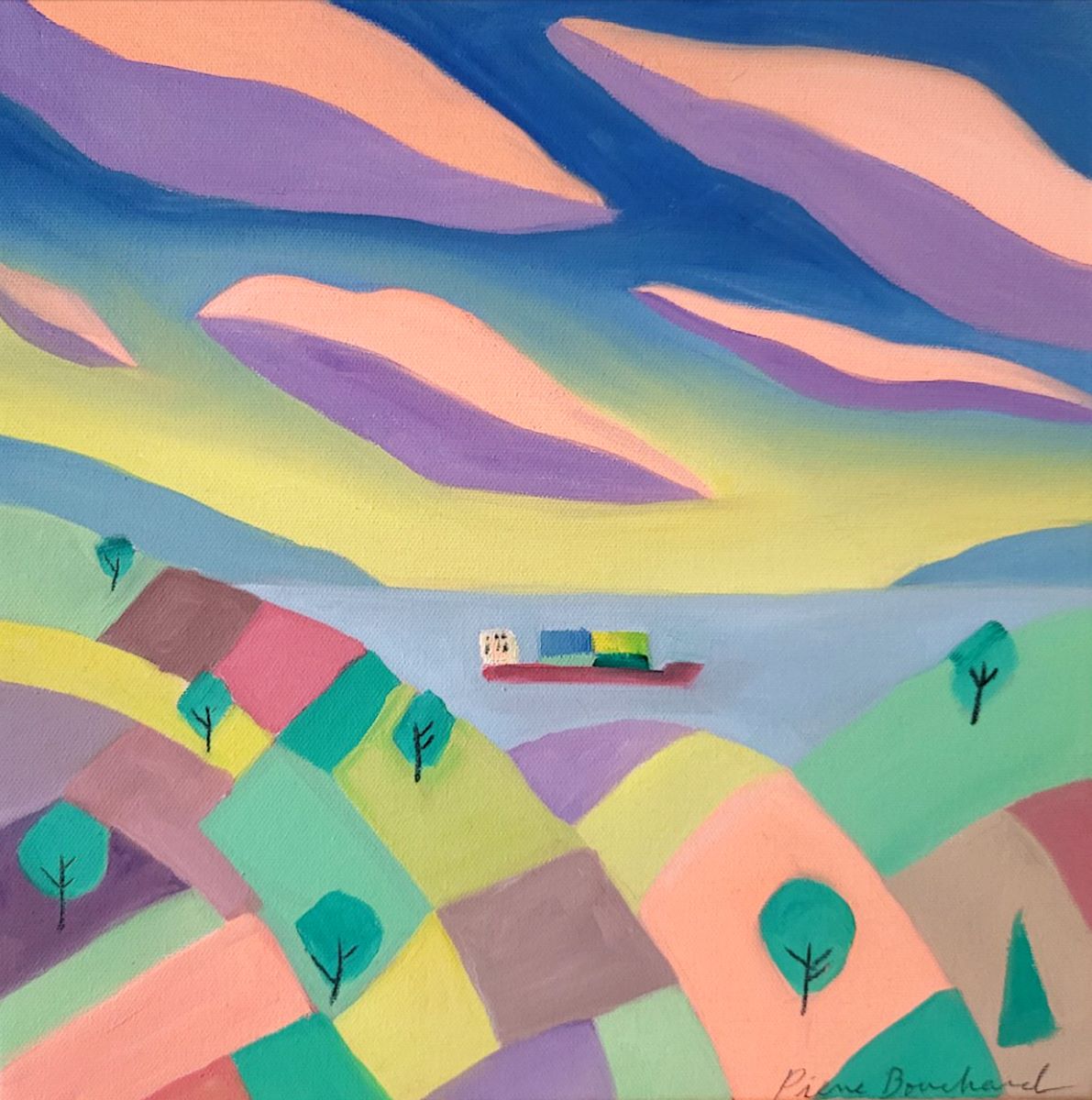 Pierre Bouchard, En automne