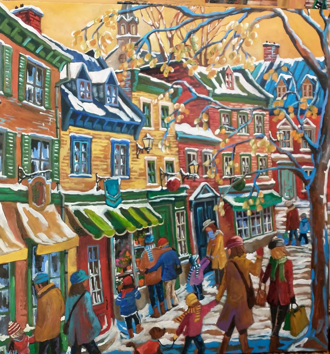 Josée Miller, La neige n’a pas attendu