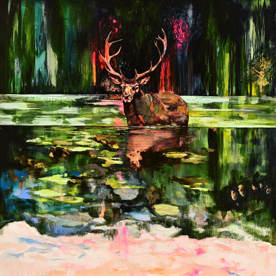 Annabelle Marquis, Le roi de la rivière - Reproduction sur plexiglas