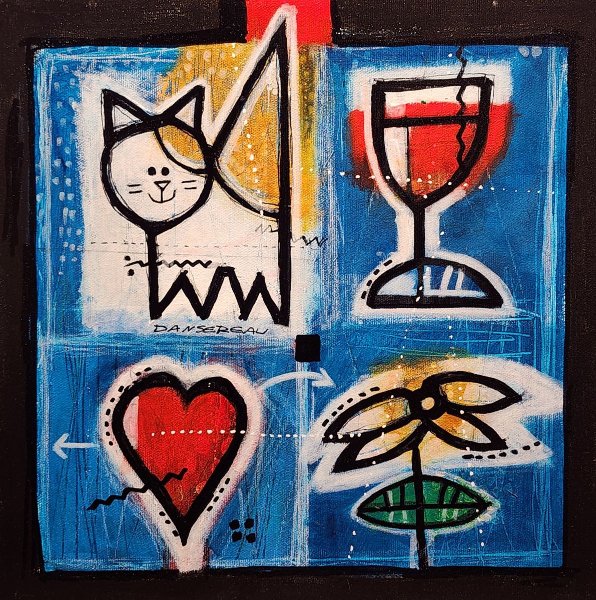 Gérard Dansereau, 4 touches de bonheur