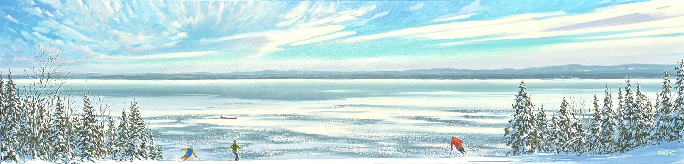 Jean-Francois Racine, La frontière entre le ciel et la terre