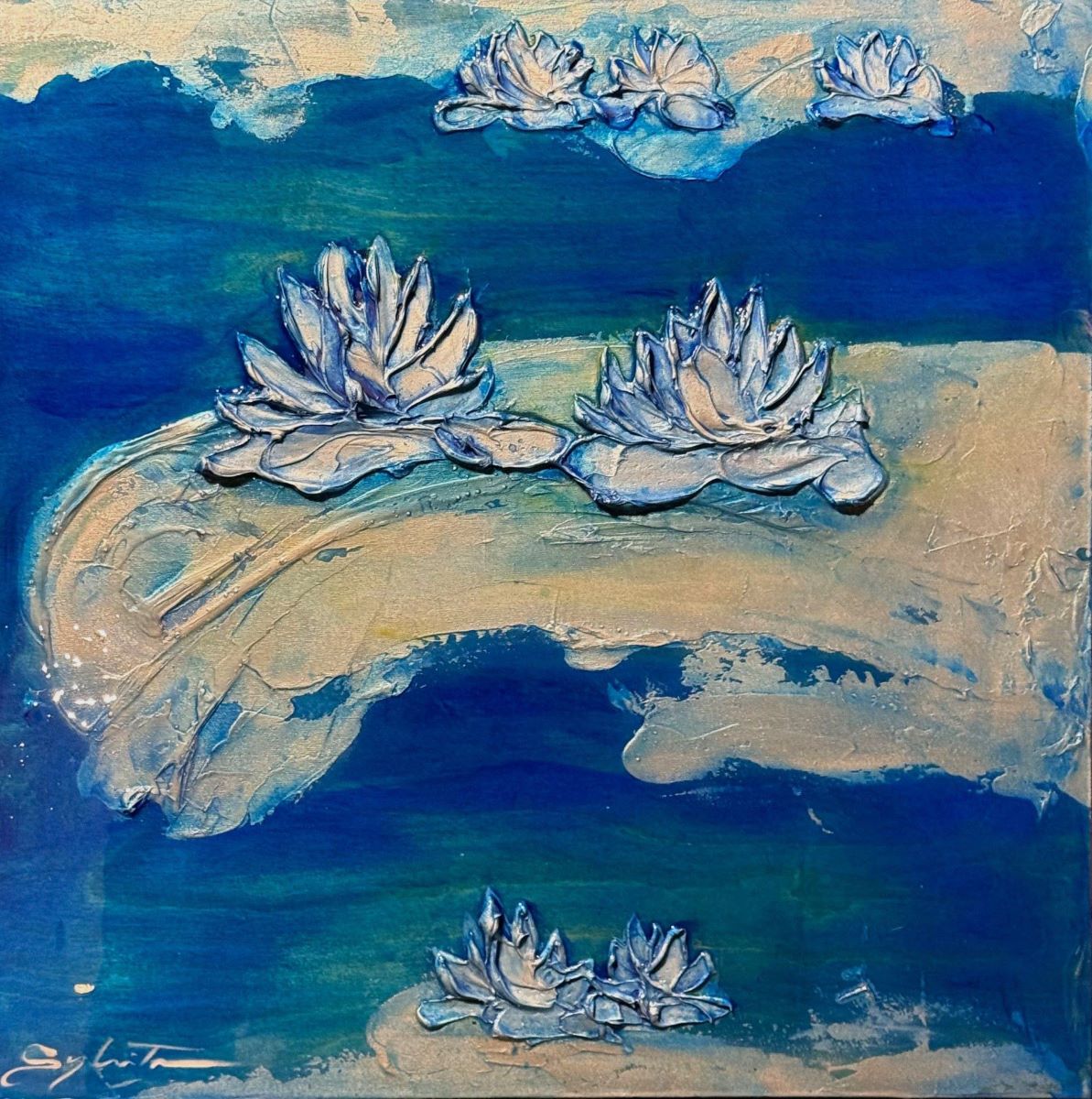Sylvain Tremblay, Nénuphars à l’étang bleu