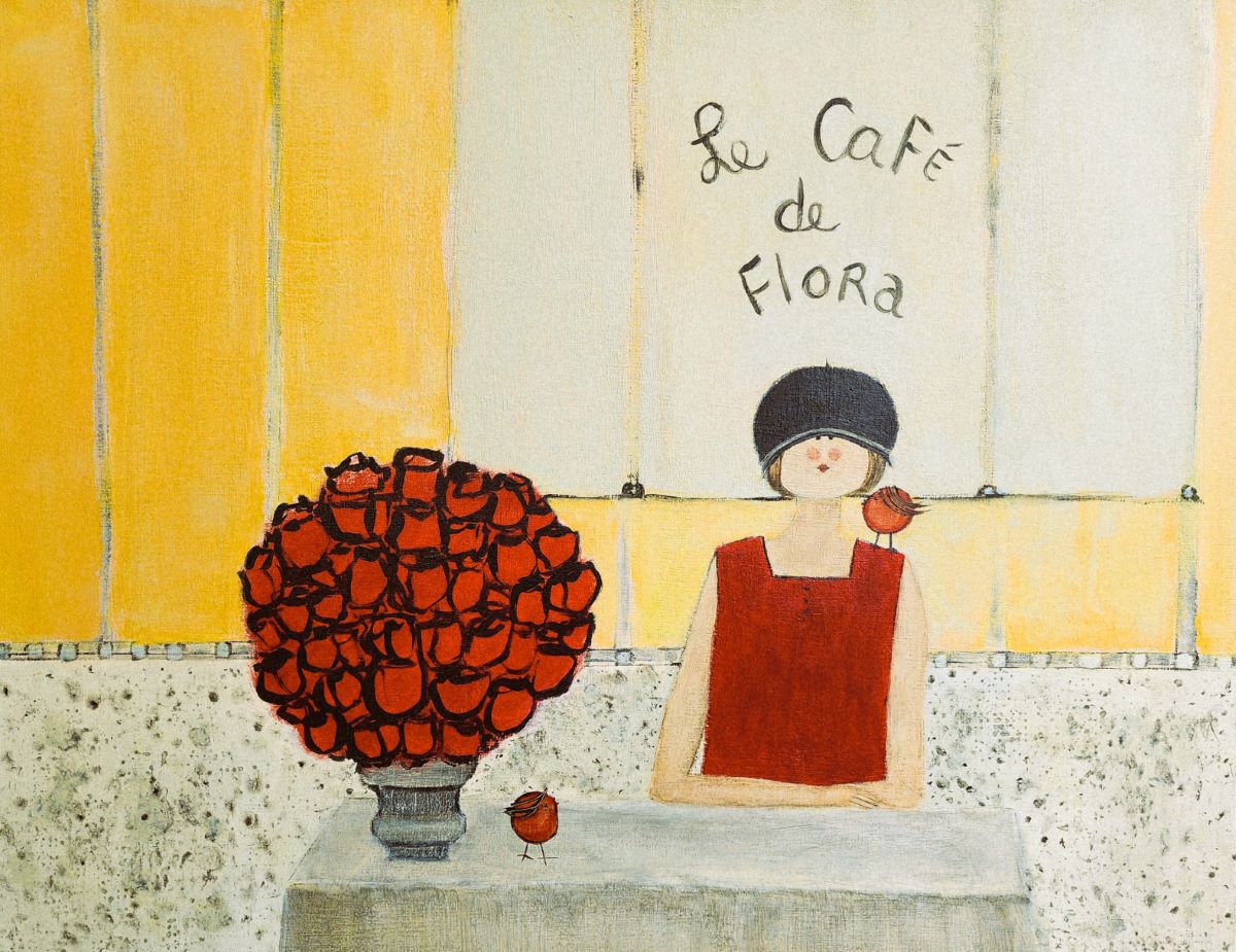 Louise Lauzon, Le café de flora