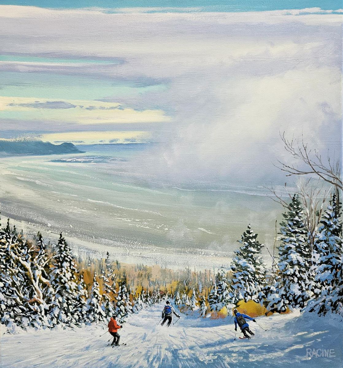 Jean-Francois Racine, Jouer à cache-cache avec les nuages