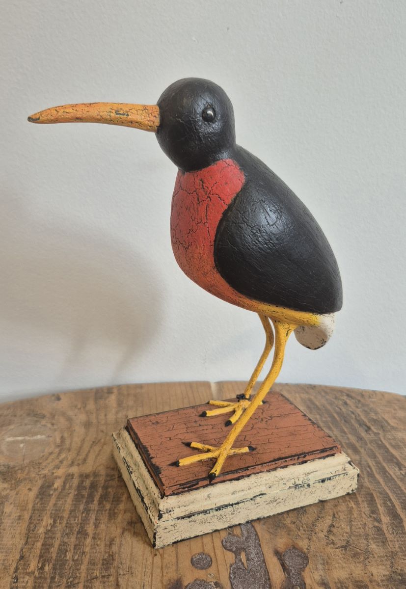 Michel Fortin, Échassier,sculpture, Bois