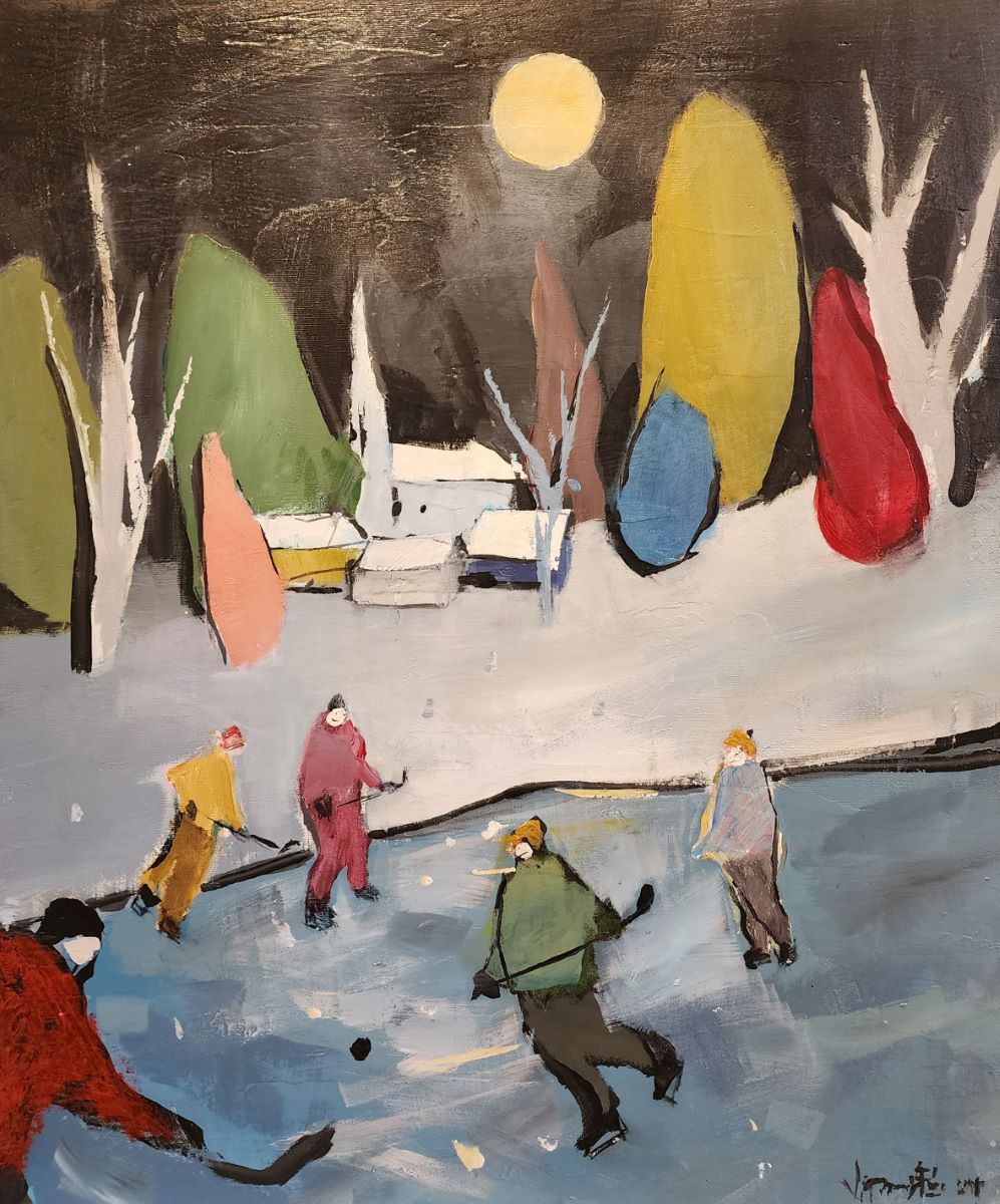 Jimmy Perron, La nuit des patineurs