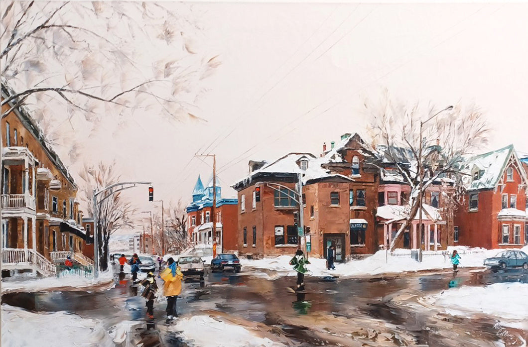 Albini Leblanc, Avenue DeSalaberry, Québec