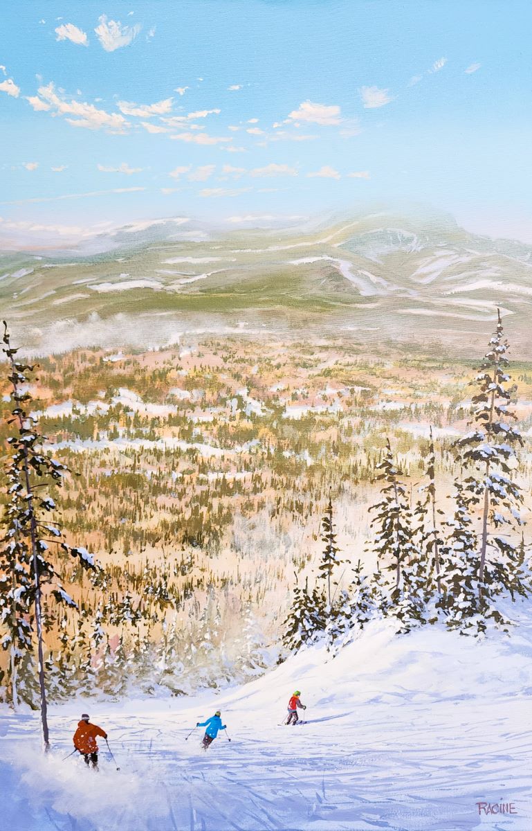 Jean-François Racine, Plaisir d’hiver au Mont Grand-Fonds